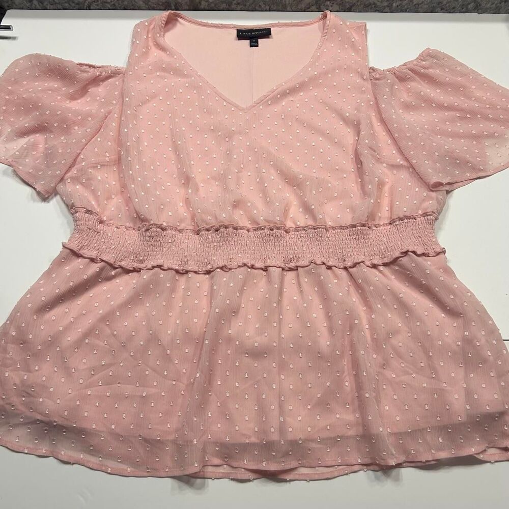 Lane-bryant Women's Pink Blouse